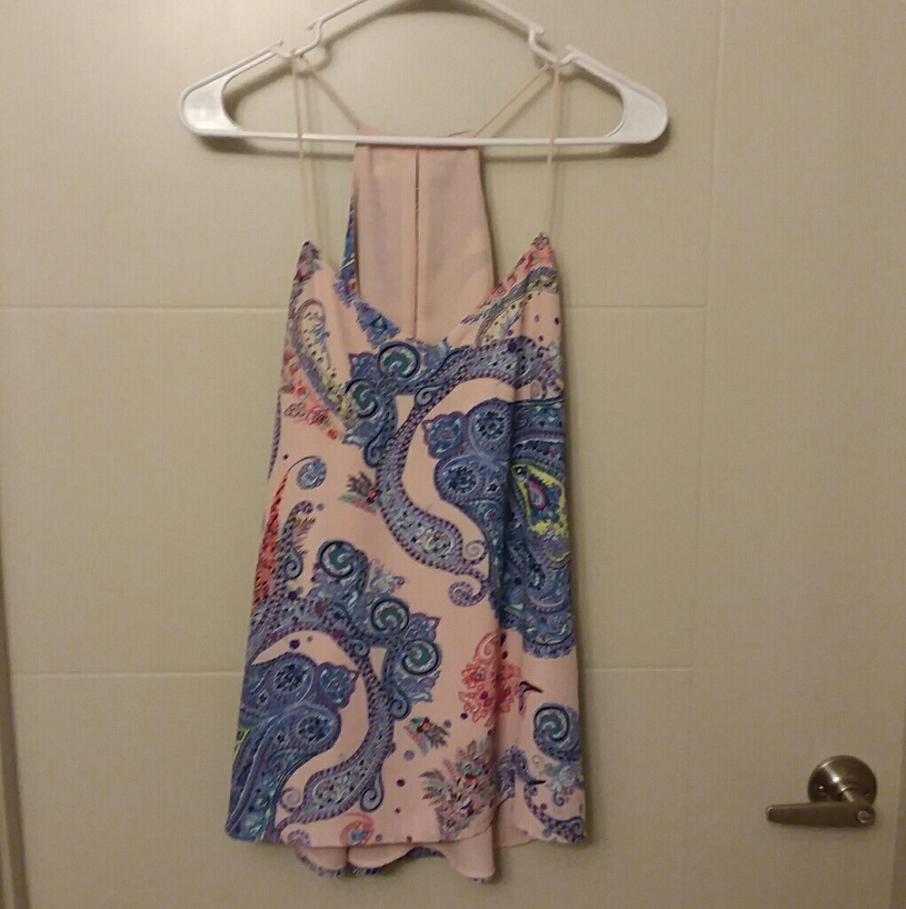 paisley printed top